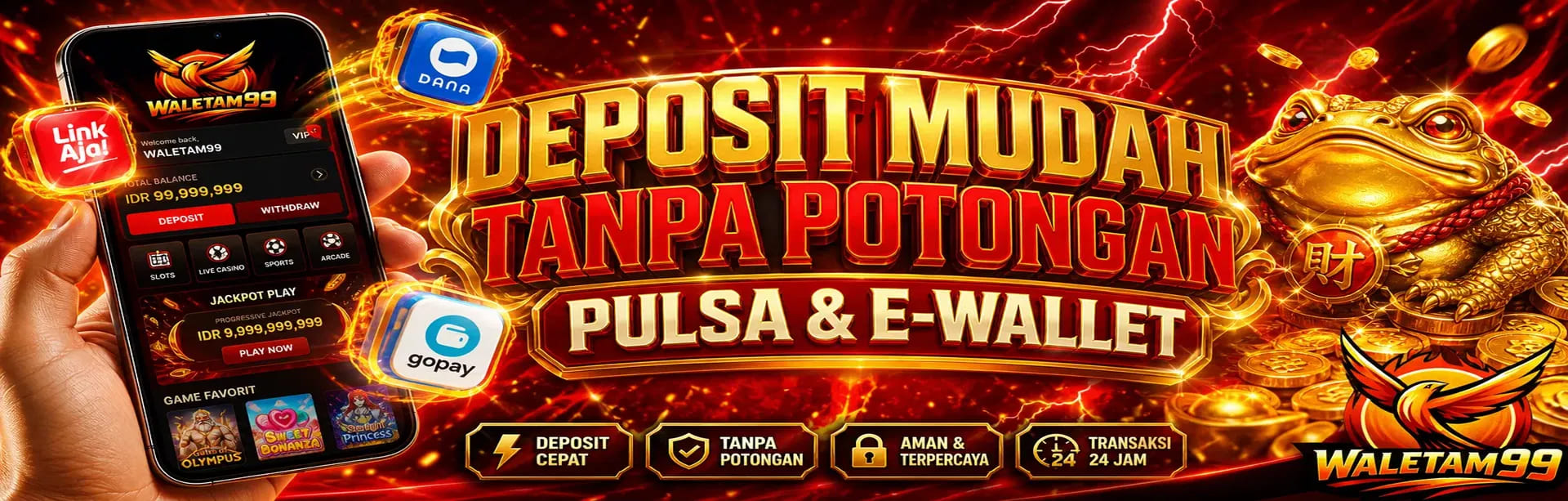 WALETAM99 – Situs Slot Online Gacor & Terpercaya