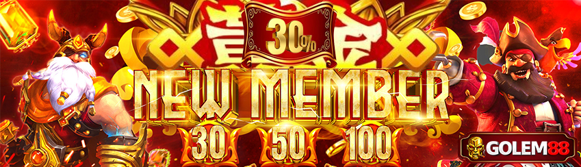 BONUS NEW MEMBER 30%